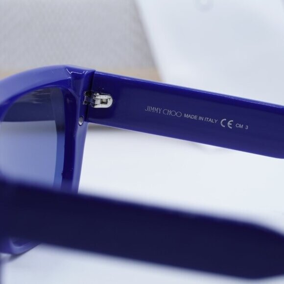 Jimmy Choo RYLAN/S 0PJP KU Blue/Black/Blue Sunglasses - Picture 5 of 10